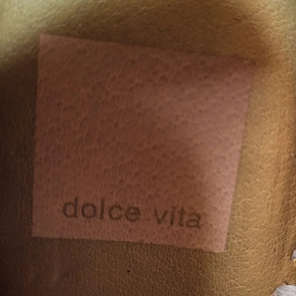 Dolce Vita Black Shayla Espadrille Wedge Sandals - Size 8.5M